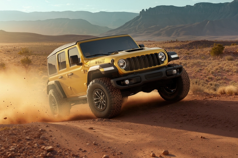 Jeep Wrangler получил новую спецверсию Willys 392 с мотором V8 Hemi