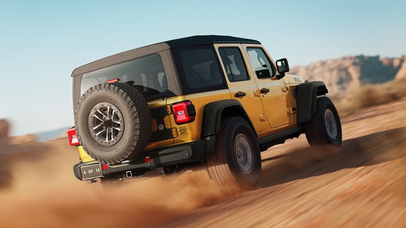 Jeep Wrangler получил новую спецверсию Willys 392 с мотором V8 Hemi