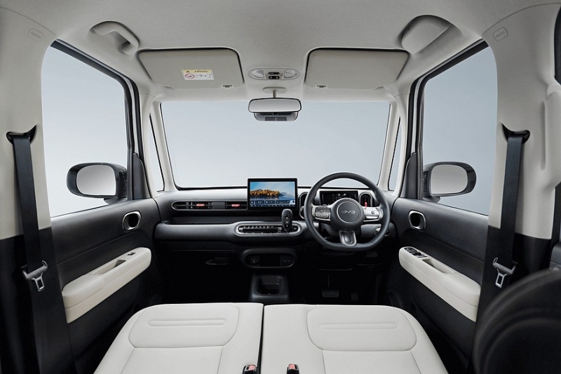 Китайский кей-кар BYD Racco для Японии: официальные фото салона и новые подробности