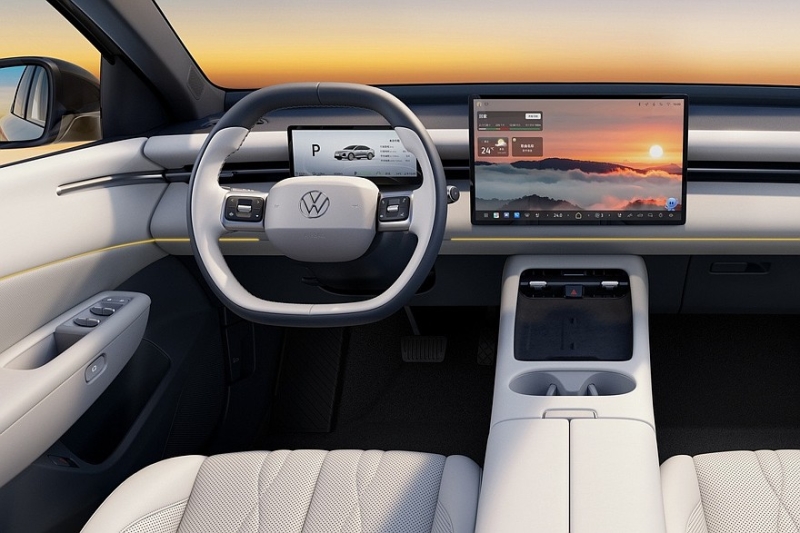 Новейший седан Volkswagen ID.Era 5S: рассекречен интерьер